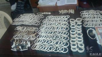 3 ivory traffickers arrested with 5.3 kg of ivory